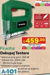PİRANHA DEKUPAJ TESTERE PİRANHA DEKUPAJ TESTERE